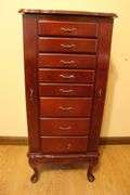 8 Drawer Jewelry Armoire