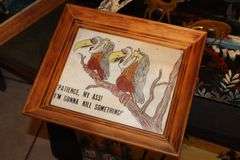 (4) Oil Paintings, Vertical Mirror, (2) Gary Peterson Prints, and Misc. Framed Wall Decor