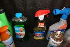 Laundry Detergent, Febreeze, Cleaning Supplies, Dryer Sheets, and Misc.