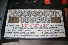 Flags, Expanded Metal, Door Hanger,  50 Ft Fish Tape, Downspout Strainers, and Misc. Items