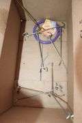 (2) Yard Sticks, Golf Club Grips, Mens Small and Womens Large Golfing Gloves, Peg Board Pegs, Fabric, Claw Hammer, Ribbon, Crafting Supplies, and Misc.