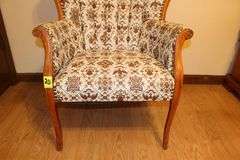 Decorative Cushioned Arm Chair
