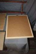 Various Sized Framed Pictures and 2-Tier Shelf