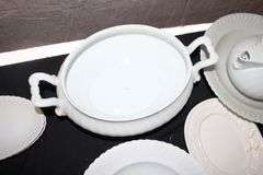 Kaiser Teapots, Serving Plates, Plates, Bowls, Saucers, Cups, Soup Tureens, Sugar Canister, and Gravy Boat