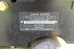 2012 John Deere 4WD 1026R Compact Tractor