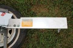 Champion High Fly Target Thrower Mounted on a CLM ST F78-14 Tire