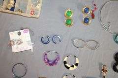 Brooch, Necklaces, Bracelets, Earrings, Shirt Pins, and Misc. Costume Jewelry