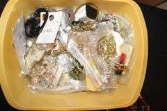 Chains, Necklaces, Bracelets, Earrings, Ring, and Misc. Costume Jewelry