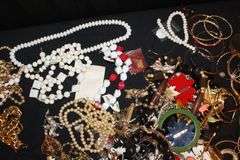 Bracelets, Earrings, Necklaces, Bracelet Stand, Chains, and Misc. Costume Jewelry