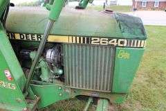 1980 John Deere 2640 B Tractor with 146 Front End Loader with Bucket