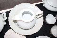 Kaiser Teapots, Serving Plates, Plates, Bowls, Saucers, Cups, Soup Tureens, Sugar Canister, and Gravy Boat