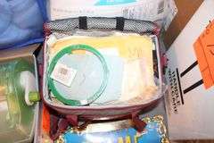 Poly-Fil Fiber Batting, Xyron 5 Inch Creative Station, Baby Doll Heads and Parts, Craft Book, License Frame, and Misc.
