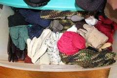 Blouses, Shirts, Sweaters, Jackets, Gloves, Socks, and Misc. Clothes