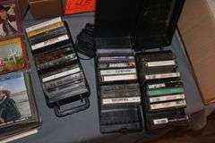 CDs, Cassettes, Burner CDs, Cassette Boxes, CD Case, and Misc.