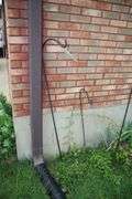 Shepherds Hooks, Planting Foam Stand, and Misc. Yard Figurines