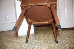 Sewing Machine Table with Sears Kenmore Sewing Machine and Seat