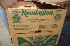 White Flyer Clay Pigeons and (2) Boxes of Remington Clay Pigeons