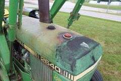 1980 John Deere 2640 B Tractor with 146 Front End Loader with Bucket