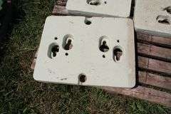 (3) Oliver Slab Tractor Weights