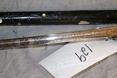 30 Inch U.S Katana with Sheath, 25 Inch Sword, and Pool Stick