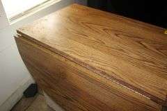 Drop Leaf Wooden Cabinet