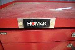 Homak 2-Drawer Metal Roll Around Tool Box