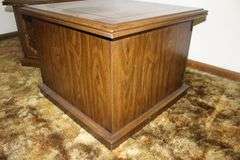 Square End Table and Octagon End Table