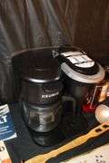 Keurig Coffee Maker, Stainless Knife Set, Cook Books, Glass Cutting Board, Back Scratcher, Shower Hooks, and Misc.