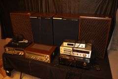 (2) Sansui SP-X7700 Speakers, (2) Pioneer CS-822 Speakers, Pioneer Stereo Cassette Deck, Technics Stereo Receiver, Integra Stereo System, Technics Stereo Cassette Deck, and Panasonic Audio Timer