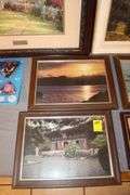 Victorian Guardian 2 Framed Picture, Various Size Frame Pictures, and Horse and Jockey Yard Decorations