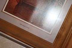 (4) Oil Paintings, Vertical Mirror, (2) Gary Peterson Prints, and Misc. Framed Wall Decor