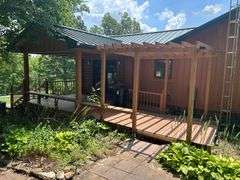 PARCEL 1: LOG HOME - BASEMENT - GARAGE - 1.2 ACRES: 487 Quiggins Lane, Leitchfield, KY 42754