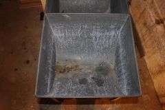 2 Tub Wash Table on Wheels