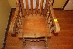 Wooden "Philippines" Rocking Chair