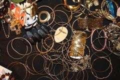Bracelets, Earrings, Necklaces, Bracelet Stand, Chains, and Misc. Costume Jewelry