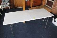 6 Ft Lifetime Folding Table