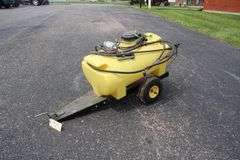 John Deere 25 Gallon Sprayer with Pump and Hitch