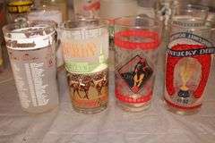 Misc. Derby Glasses and Derby Mug