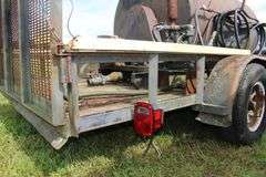 16 Ft. Trailer with Sealmaster Asphalt Sealer Tank and Spraying Agitator