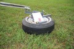 Champion High Fly Target Thrower Mounted on a CLM ST F78-14 Tire