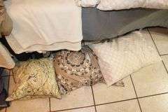 Pillows, Bed Sheets, Fitted Sheets, Mattress Covers, and Bed Skirt