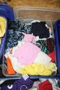 Purses, Various Size Shirts, Blouses, Sweaters, Pants, Turtlenecks, and Misc. Clothing