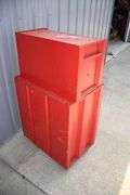 Homak 2-Drawer Metal Roll Around Tool Box