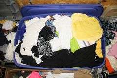 Purses, Various Size Shirts, Blouses, Sweaters, Pants, Turtlenecks, and Misc. Clothing