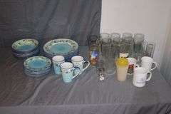 WCL Plates, Saucers, Bowls, and Mugs, Coca Cola Glasses, Coffee Mugs, and Misc. Glassware