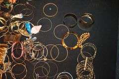 Bracelets, Earrings, Necklaces, Bracelet Stand, Chains, and Misc. Costume Jewelry