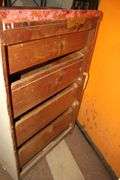 (2) 2-Door Wooden Storage Cabinets and 4-Drawer Chest of Drawers