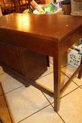 2 Drawer Table and 2 Drawer End Table on Wheels