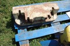 (3) Oliver Front End Tractor Weight Racks