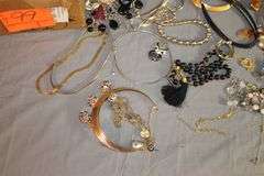 Necklaces, Chains, Earrings, Bracelets, and Misc. Costume Jewelry